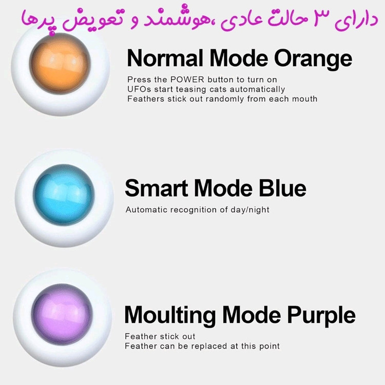 اسباب بازی تعاملی گربه